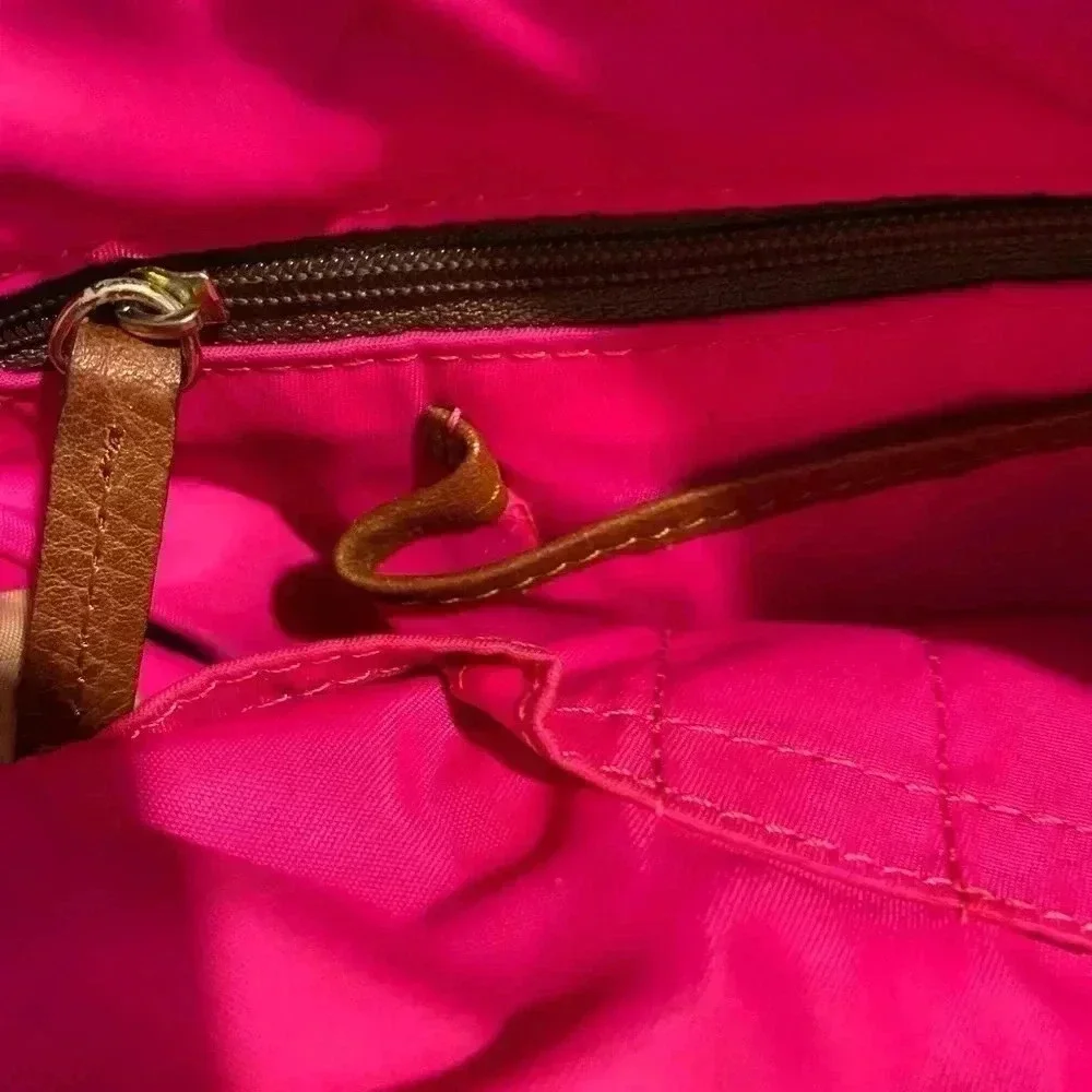 Dooney & Bourke  small Black nylon/  hobo bag